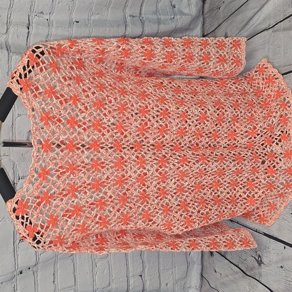 S.A. Collection Crochet Mesh Sweater, 2X - Picture 7 of 7